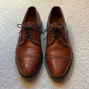 Allen Edmonds Sanford cap toe oxfords